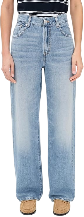 Grlfrnd Women's The Perfect Vintage Wide Leg Jeans